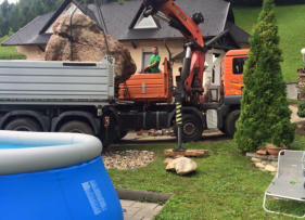 Asfaltiranje, tlakovanje, gradnja cest, komunalne infrastrukture, urejanje okolice